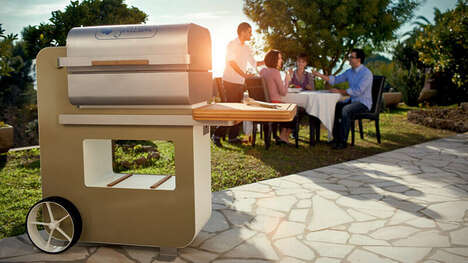 Smartphone-Connected Outdoor Grills