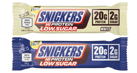 Low-Sugar Protein-Rich Candy Bars