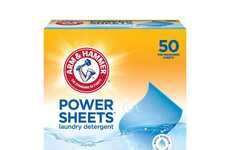 Mess-Free Laundry Detergent Sheets