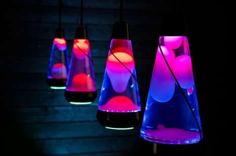 Retro App-Controlled Lava Lamps