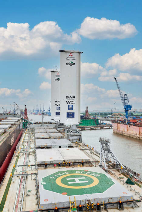 Wind-Powered Cargo Ships