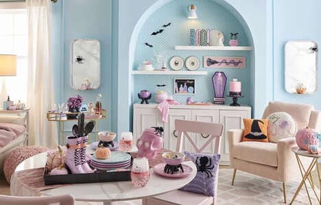 Spooky Pastel-Hued Halloween Decor