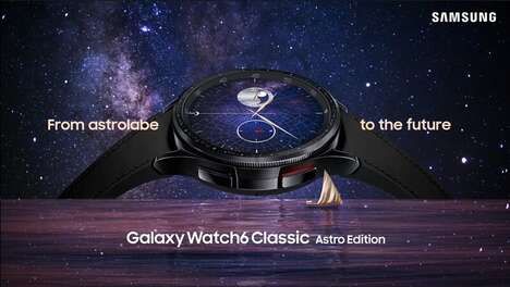 Astrolabe-Inspired Smartwatches