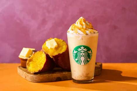 Blended Sweet Potato Beverages
