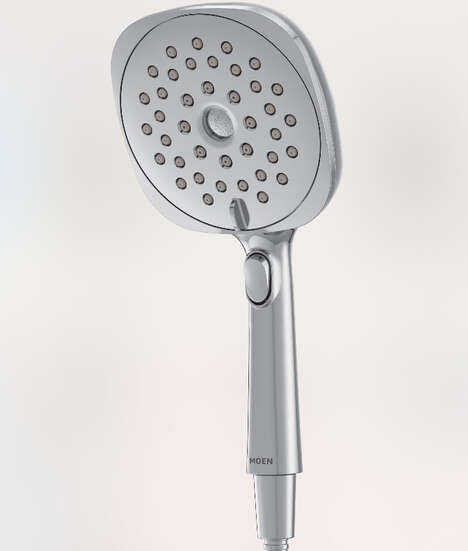 Modern Square-Shaped Showerhead Designs