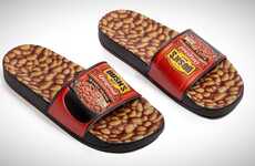 Baked Beans-Inspired Slide Sandals