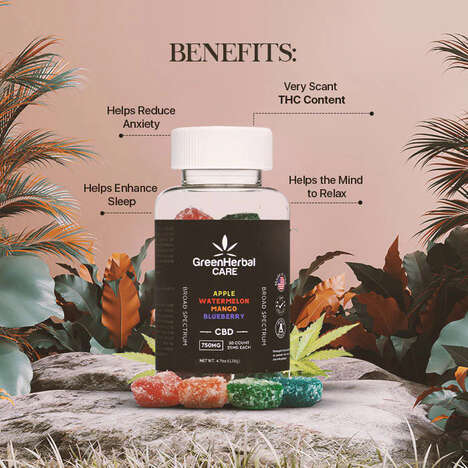 Vegan Lab-Tested CBD Edibles