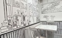 Two-Dimensional Japanese Restaurants