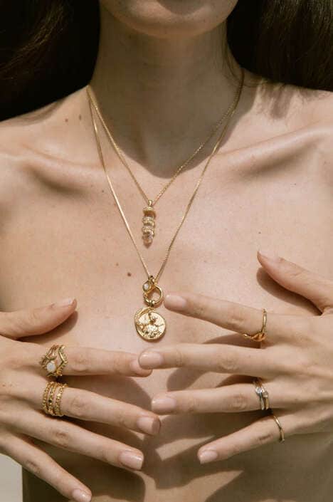 Goddess-Inspired Jewelry Campaigns
