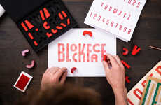 Modular Typography Stamp Sets