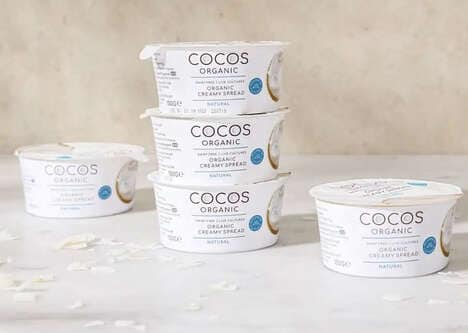 Coconut-Based Spreadable Cheeses