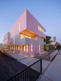 Bright Three-Story Apartment Buildings Image 2