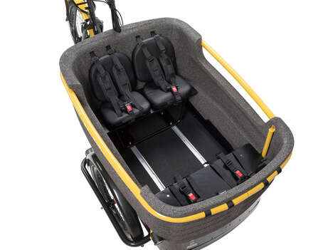 Family-Friendly Cargo E-Trikes