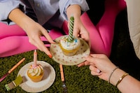 Candle-Shaped One-Hitter Glass Pipes