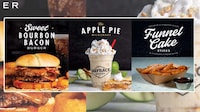 Fall-Themed Burger Menus Image 1
