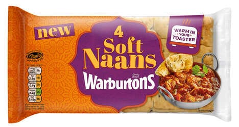 Toaster-Ready Naan Breads