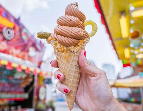 Burger-Inspired Ice Creams