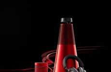 Red-Hued Automotive Audio Solutions