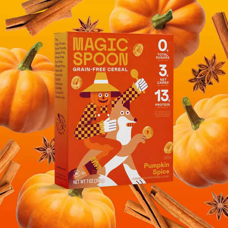 Pumpkin Spice Cereals