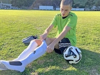 Protective Soccer-Ready Socks Image 3