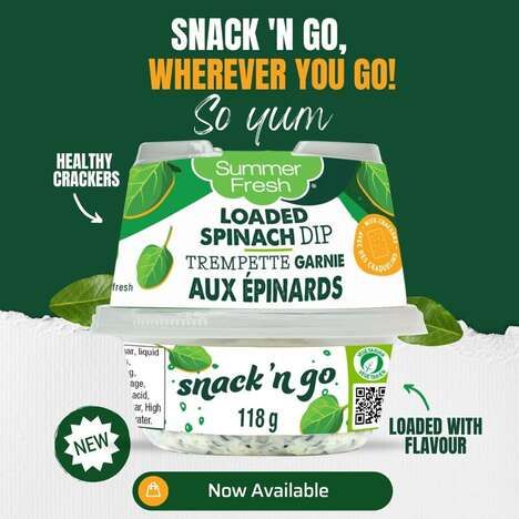 Grab-and-Go Spinach Dips