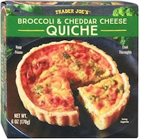Cheesy Frozen Quiches