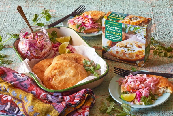 Cheesy Filled Corn Pockets