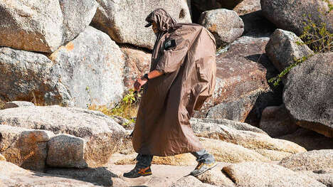 Wearable Poncho-Style Tents
