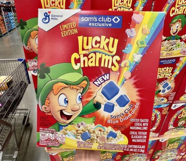 General Mills Cereal, Lucky Charms, 46 Ounce