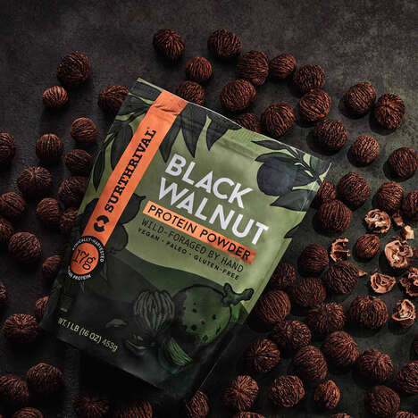 Wild-Grown Walnut Protein Powders
