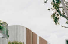 Copper-Accented Apartment Blocks