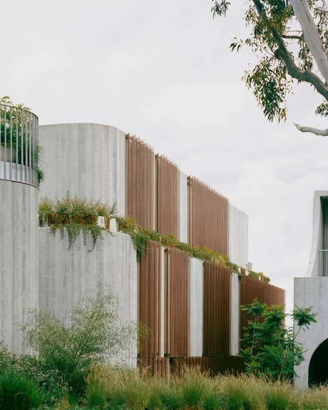 Copper-Accented Apartment Blocks