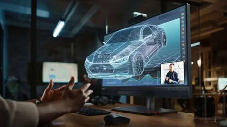 Productivity-Enhancing 3D Monitors