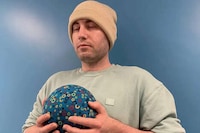 Stress-Reducing Breathing Balls