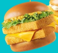 Peppered Cheese Fish Sandwiches Image 1