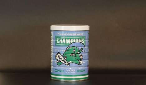 Celebratory University Coffee Packaging