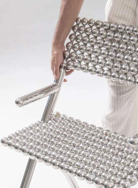 Marbles-Inspired Intricate Chair Designs