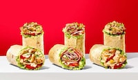 Chicken-Stuffed QSR Wraps Image 1