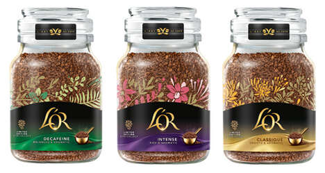 Plant-Inspired Coffee Packaging