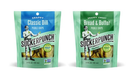 Grab-and-Go Pouched Pickle Snacks