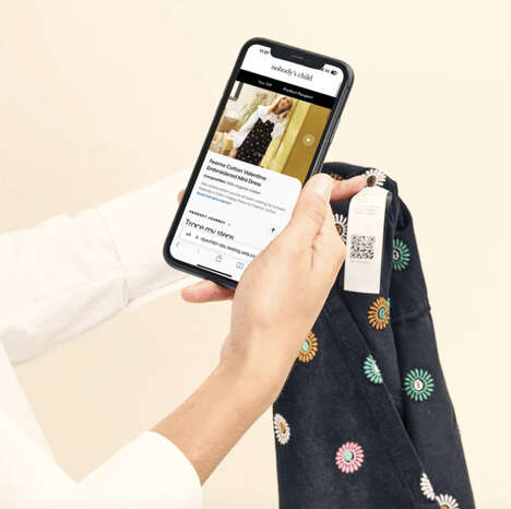 QR-Equipped Fashion Collections