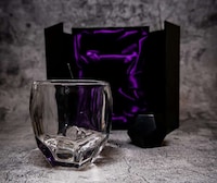Five-Sided Unique Whiskey Glasses Image 1