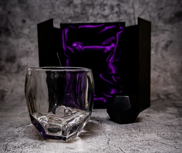 Five-Sided Unique Whiskey Glasses