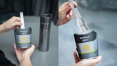 Cybertruck-Inspired Ice Cream Spoons