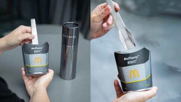 Cybertruck-Inspired Ice Cream Spoons