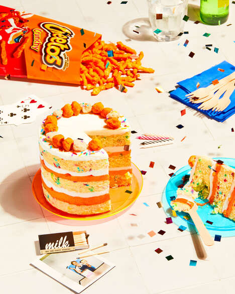 Celebratory Cheesy Snack Cakes