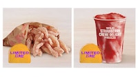 Strawberry-Flavored QSR Treat Menus Image 1