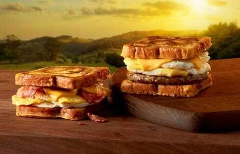 French Toast Breakfast Sandwiches