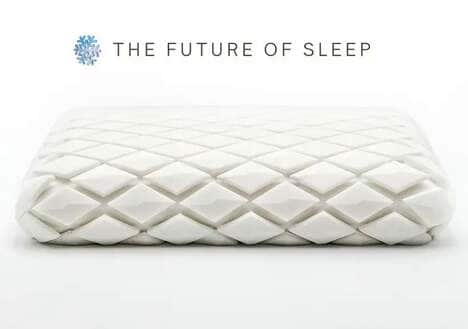 Diamond Lattice Support Pillows