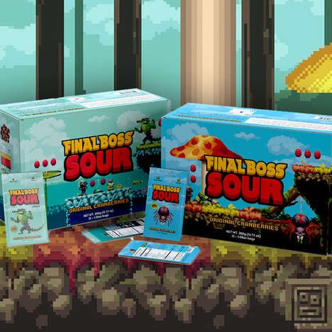 Sour Gaming-Themed Snacks